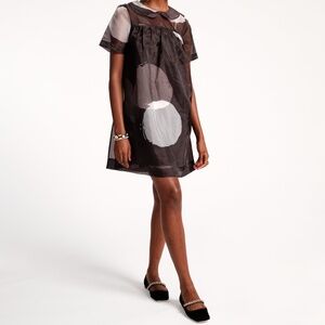 Darla Babydoll Dress Cruella Dot  from designer brand  Frances Valentine 3X